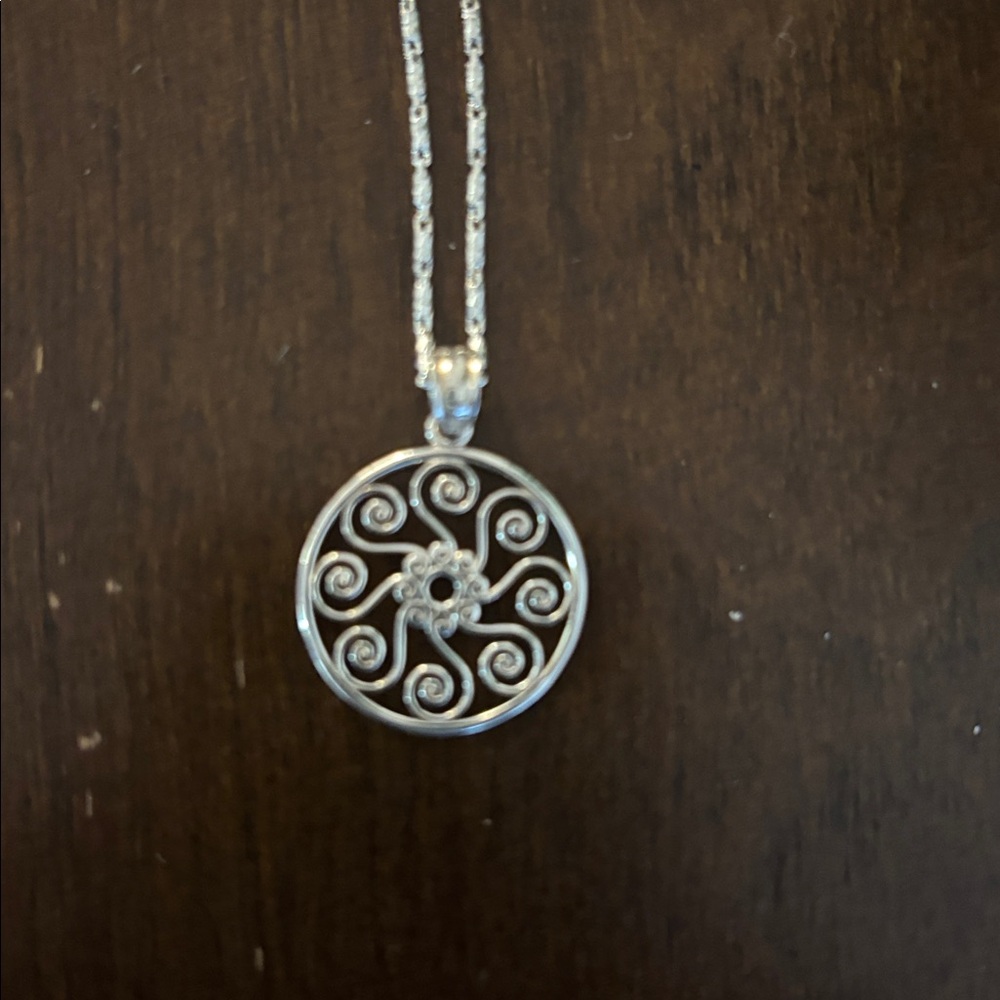 Charleston Gates Sterling Silver Pendant and Chain